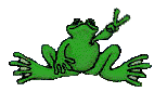 Froggie waves hello!