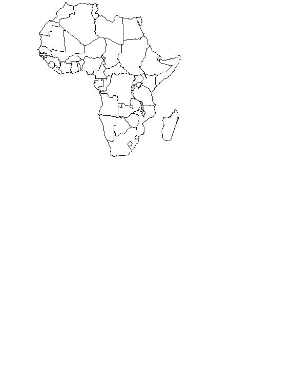 political map of africa. Maps of Africa