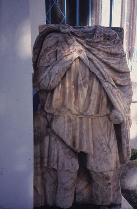 Fragment from the Forum Basilica's Portico