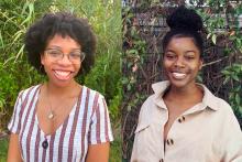 2022 Marshall Scholars Kennedy Crowder, C'22, and Chinaza Ruth Okonkwo, C'22