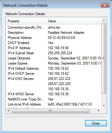 How To View Ip Address In Windows Vista
