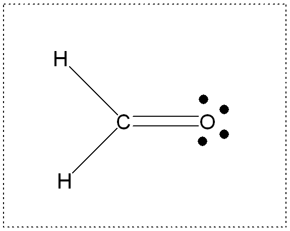 lewis structure of formaldehyde