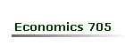Economics 705